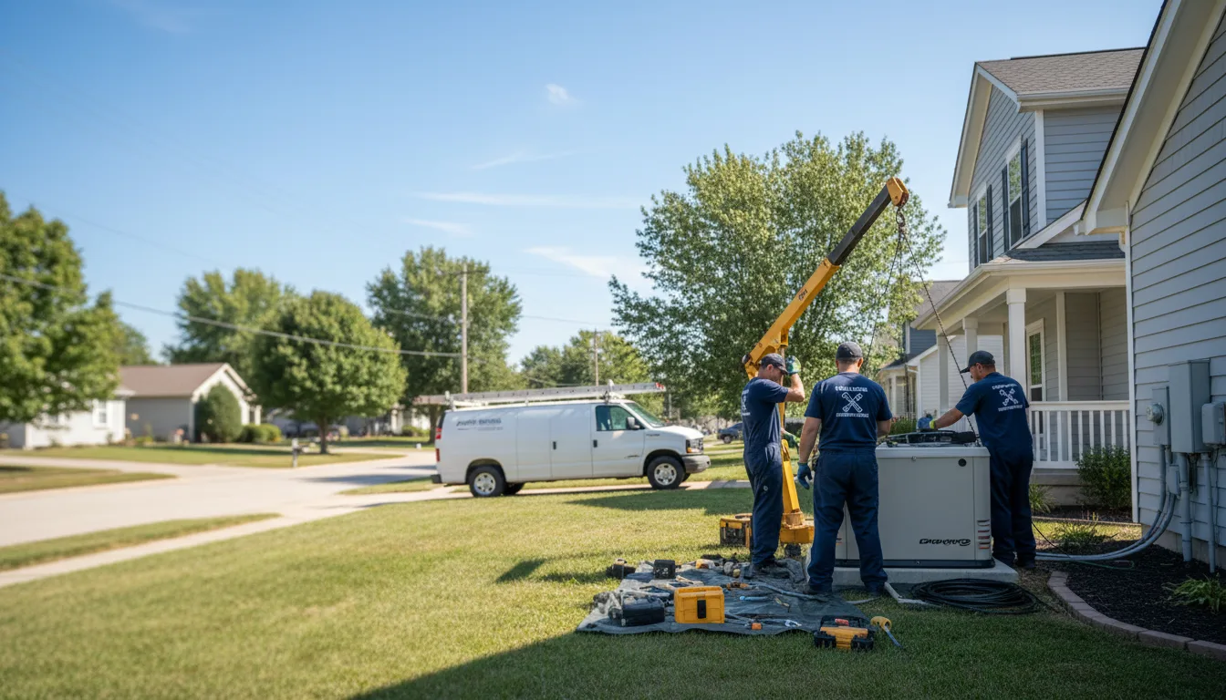 Generator Installation in Trophy Club, TX near me